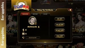Hãy xác thực tài khoản trước khi rút tiền TOP88