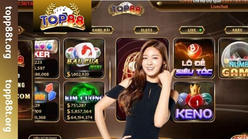 Những sảnh chơi lô đề TOP88